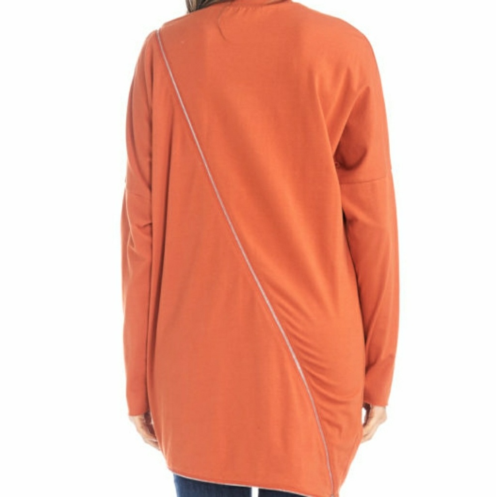 TOV RUST ZIPPER LINK TOP - Picture 2 of 7